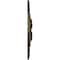 Ekena Millwork Bordeaux Deluxe Ceiling Medallion (Fits Canopies up to 4"), 23 5/8"OD x 3"ID x 2"P, Green Gold CM23BOGGS - alternate 3